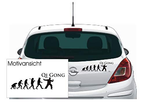 KFZ Aufkleber Evolution QiGong, Chigong von blattwerk-design