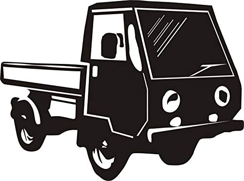 KFZ Aufkleber - 'Multicar M25' - Oldtimer - DDR - Nutzfahrzeuge // Autoaufkleber Farben- und Größenwahl (Schwarz - 450 mm x 330 mm) von blattwerk-design