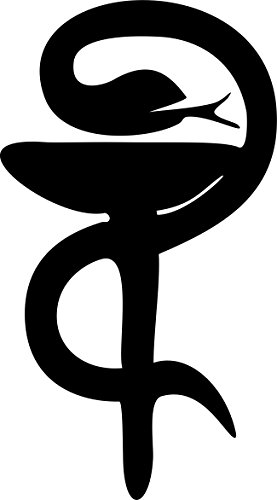 KFZ Aufkleber: Pharmazie Apotheke (grau - 200 mm x 110 mm) von blattwerk-design