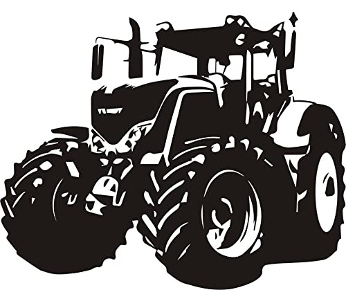 Wandaufkleber: 'FENDT Aufkleber' – Traktor //Farbe und Größe (Schwarz - 720 mm x 600 mm) von blattwerk-design