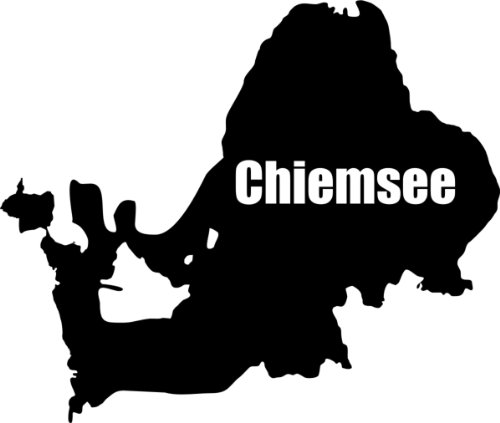 blattwerk-design See, Seen, KFZ-Aufkleber,Chiemsee M090 Silber blattwerk-design See, Seen, KFZ-Aufkleber,Chiemsee M090 Silber von blattwerk-design