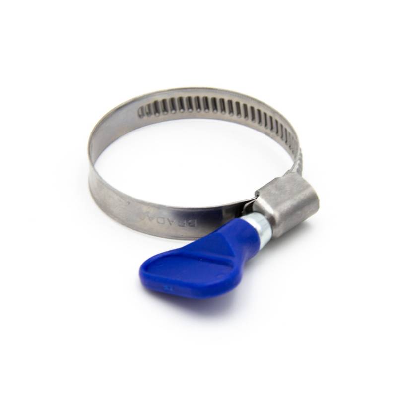 Schlauchschellen Edelstahl mit Flügelmutter 30-45 mm von blauteich