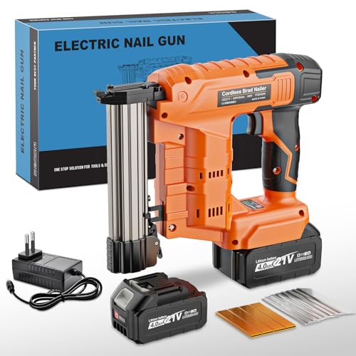 blayram Akku Tacker Kompatibel mit Makk-iita 18V, 2-in-1 Elektrotacker Nagelpistole, enthält 1 x 4.0Ah Akku, 800 Nägel und 800 Tackerklammer für Holz, DIY und Polsterarbeiten blayram Akku Tacker Kompatibel mit Makk-iita 18V, 2-in-1 Elektrotacker Nagelpistole, enthält 1 x 4.0Ah Akku, 800 Nägel und 800 Tackerklammer für Holz, DIY und Polsterarbeiten von blayram