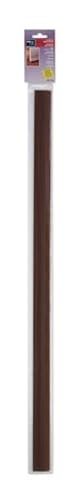 Selbstklebende Türdichtung, 820 mm, dunkles Holz, ideal für Wärme- und Schalldämmung. von Blendend