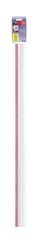 Selbstklebende Zugluftstopper, 820 mm, flexibles und transparentes PVC-Profil, ideal zum Abdichten von Türen und Fenstern, um Zugluft und Lärm zu verhindern. von Blendend