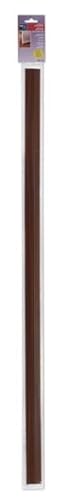 Selbstklebende Zugluftstopper aus dunklem Holz, 1000 mm, ideal für Isolierung und Geräuschreduzierung. von Blendend