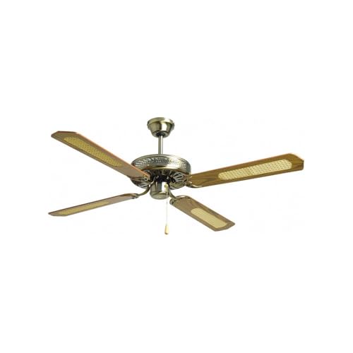 blendend Deckenventilator Gold 60 W, 3 Leistungsstufen, kombiniert klassischen Stil mit moderner Funktionalität. von blendend