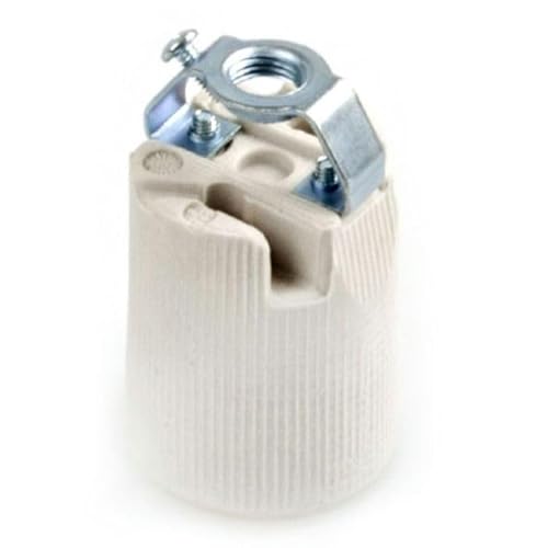 blendend Lampenfassung E-14 aus Porzellan M10, ideal für Innenleuchten und Raumdekoration. von Blendend