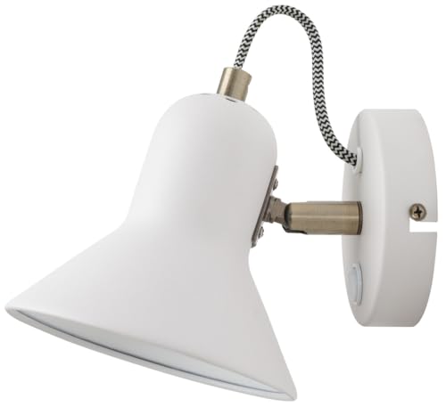 blendend Weiße Wandleuchte E27 mit modernem Design, ideal für Innenbeleuchtung, Wohnzimmer und Flur. blendend Weiße Wandleuchte E27 mit modernem Design, ideal für Innenbeleuchtung, Wohnzimmer und Flur. von Blendend