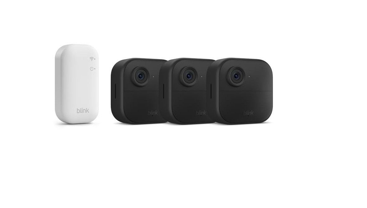 blink Überwachungskamera Outdoor 4 - 3er Set (3-tlg) von blink