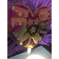 Lichtobjekt "Feminism', Lampe Lichtobjekt "Feminism', Lampe von blinksdinks