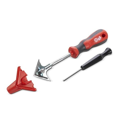 blizz-z Profi-Silikonfugenschneider (1 Stück) | Silikonentferner Werkzeug mit Softgriff | Made in Germany von blizz-z