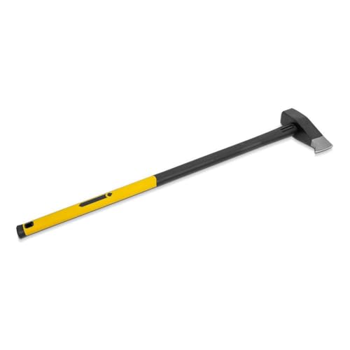 blizz-z Spalthammer profi mit Fiberglasstiel in Profiqualität 3,9 kg | Spaltaxt für Hölzer, Einschlagen von Spaltkeilen, Stammstücken, gerippter Griffzone | Made in EU von blizz-z