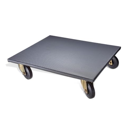 blizz-z Transportroller | 600 mm x 350 mm | 300 kg Tragkraft | Möbelroller, Rollbrett mit Anti-Rutschbelag | Made in Germany von blizz-z