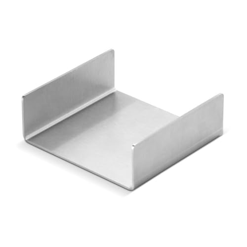 blizz-z terraline U Drainagerinne Stahl Höhe 35 mm, Verbinder | Entwässerungsrinne Stärke: 1,5 mm | DIN EN 1253-1 bis 300 kg | Made in Germany von blizz-z