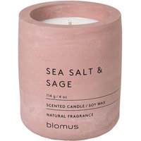 blomus SEA SALT & SAGE Duftkerze 8 cm rosa von blomus