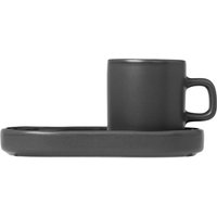 BLOMUS Espressotasse "PILAR", (Set, 4 tlg.), 2 Tassen, 2 Untertassen von blomus