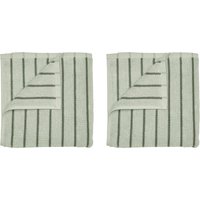 Blomus - Arto Gästehandtuch, 50 x 30 cm, desert sage / agave green (2er-Set) von blomus