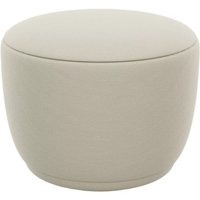 Blomus - Kuon Pouf, H 45 cm, Ø 48 cm, beige von blomus