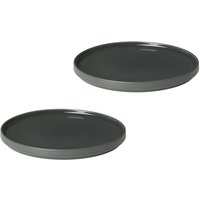 Blomus - Pilar Dessertteller, Ø 20 cm, agave green (2er-Set) von blomus