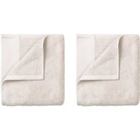 Blomus - Riva Gästehandtuch, 30 x 50 cm, moonbeam (2er-Set) von blomus