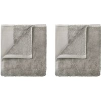 Blomus - Riva Gästehandtuch, 30 x 50 cm, satellit (2er-Set) von blomus