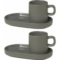 blomus 2er-Set Espressotassen PILAR, Keramik von blomus