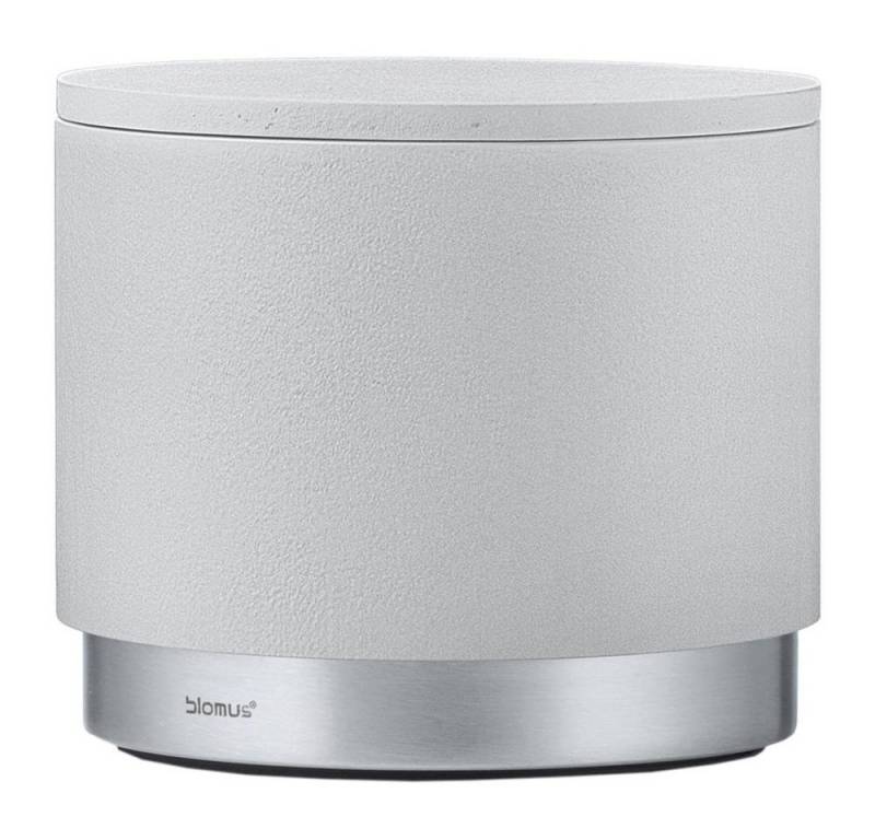 blomus Aufbewahrungsbox Ara Aufbewahrungsbox Box Aufbewahrungsbehälter Edelstahl Matt MoonGrey von blomus