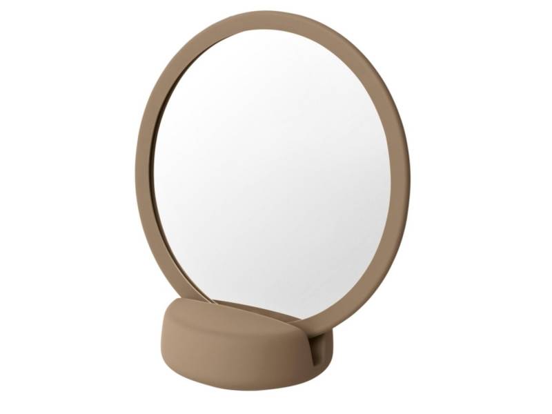 blomus Kosmetikspiegel SONO Kosmetikspiegel tan 18,5 cm von blomus