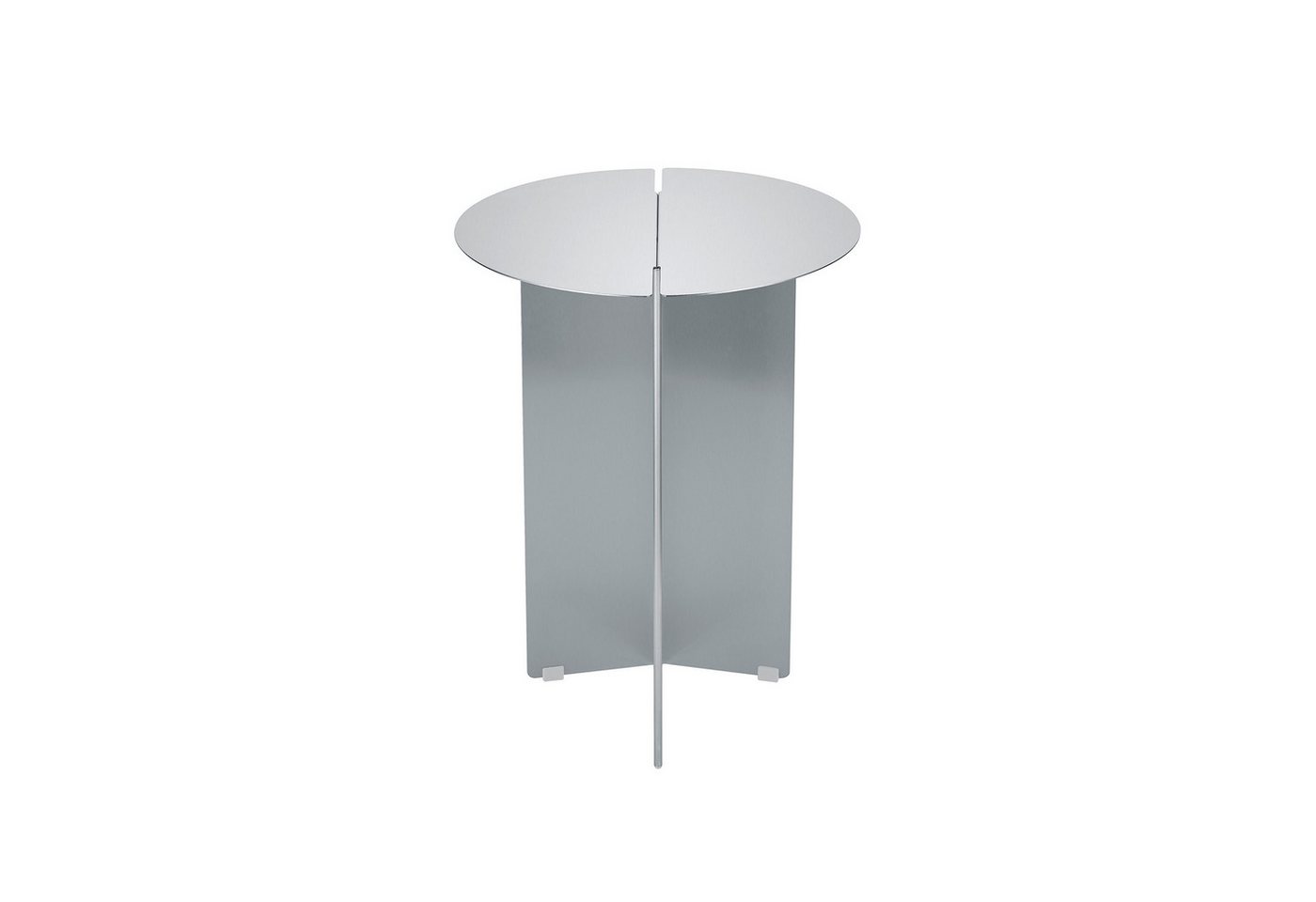blomus Beistelltisch -ORU- Designer Beistelltisch: Zeitloses Design aus Edelstahl, Minimalistisches Design, Edelstahl, Werkzeuglose Montage, Zeitlos von blomus