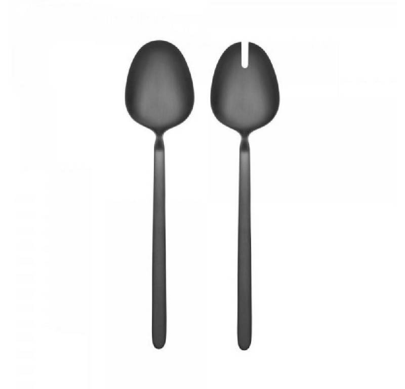 blomus Besteck-Set blomus Salatbesteck Set Stella Black (2-tlg) von blomus