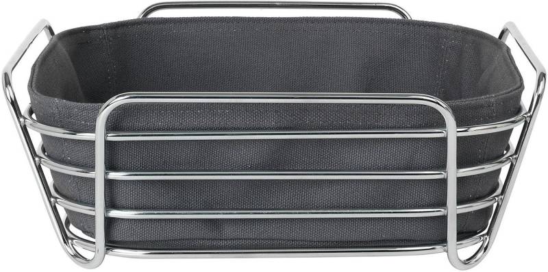 blomus Brotkorb DELARA, Baumwolle, Stahl, (1-tlg), mit waschbarem Baumwolleinsatz von blomus