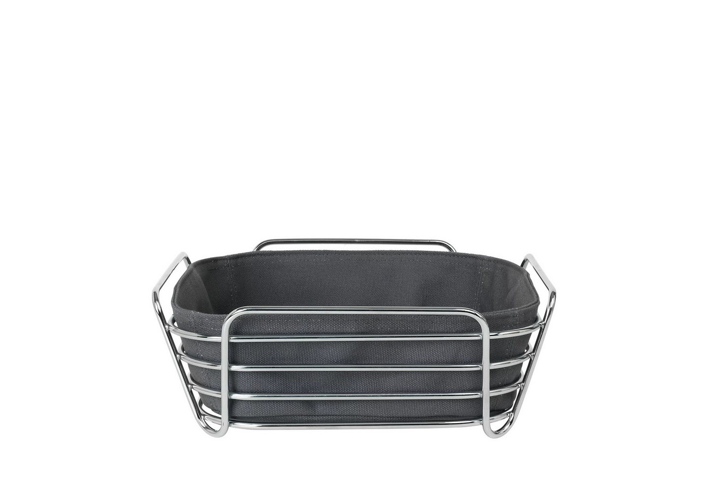blomus Brotkorb -DELARA- Vielseitiger Brotkorb: Modernes Design, Verchromter Stahl, 100% Baumwolle, Hygienisch, Langlebig, Zeitlos blomus Brotkorb -DELARA- Vielseitiger Brotkorb: Modernes Design, Verchromter Stahl, 100% Baumwolle, Hygienisch, Langlebig, Zeitlos von blomus