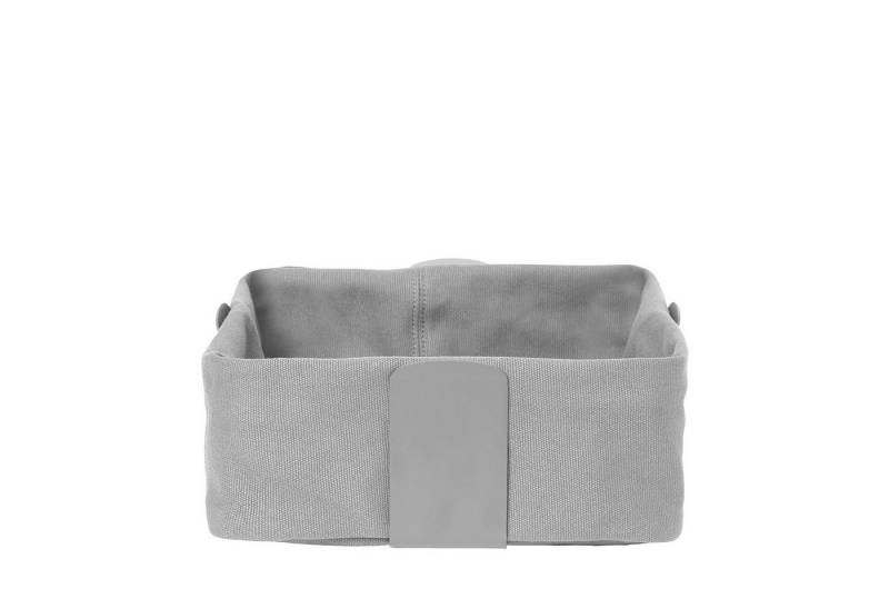 blomus Brotkorb blomus Brotkorb DESA LBH 26.10x26x10.20 cm grau Brotkasten Brotbox von blomus