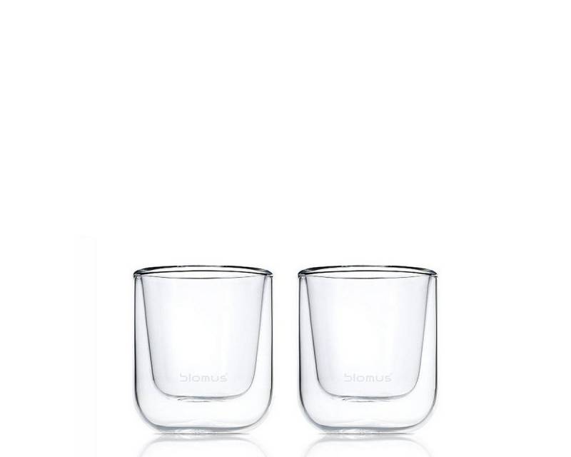 blomus Cappuccinotasse Espresso Thermo-Gläser, 2er Set, Glas von blomus