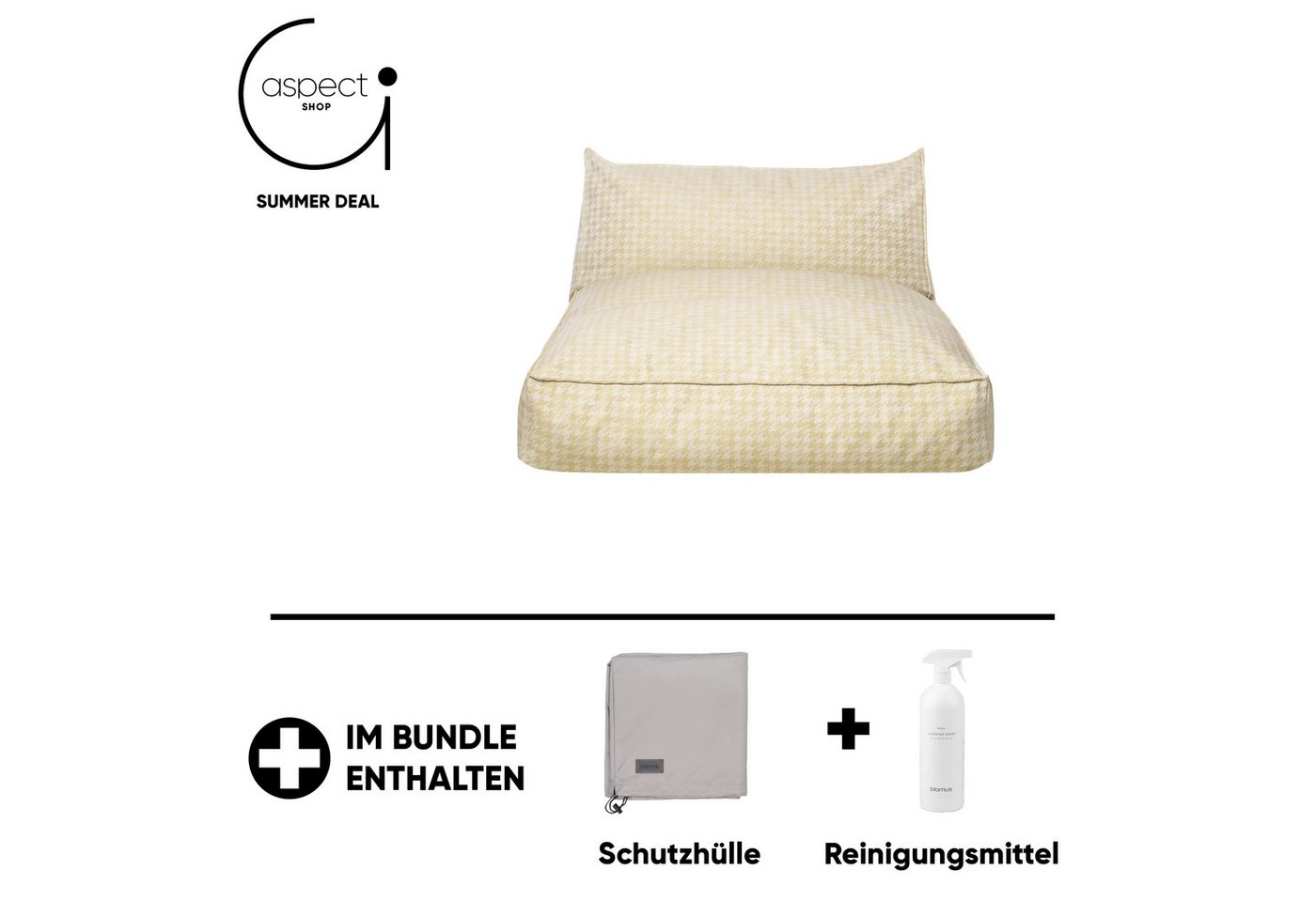 blomus Daybed Blomus Bett Stay Special Edition Twigh Sun + Gratis Hülle & Reinigung von blomus