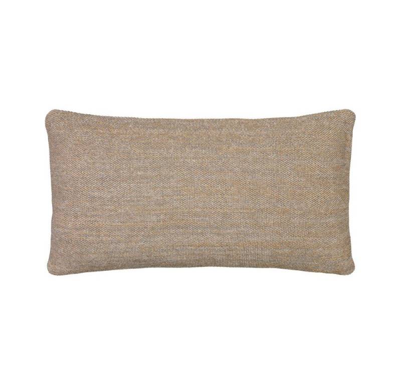 blomus Dekokissen FLEXA Kissen Kopfkissen Dekokissen Baumwolle gunmetal + dull gold von blomus