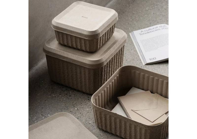 blomus Dekoobjekt Aufbewahrungsbox im 2er Set REDO in Größe M von blomus