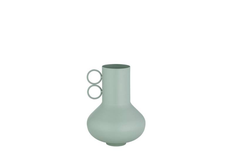 blomus Dekovase Vase -LOHA- Tischvase, Designer Vase aus Metall, Ringstruktur, Harmonisch, Capsule Collection von blomus