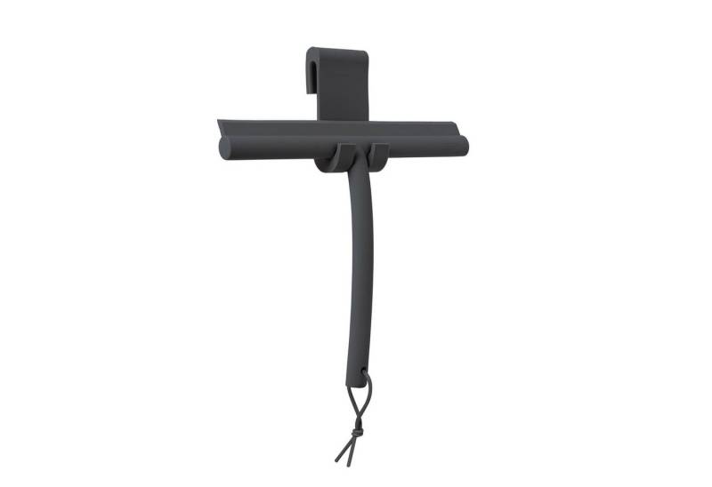 blomus Duschabzieher -VIPO- Duschwischer, Scheibenabzieher für Glas, Fliesen, (2-St., Duschabzieher u. Halterung), Schlaufe, Halterung, hochwertiges Silikon, Kratzfrei, Streifenfrei von blomus