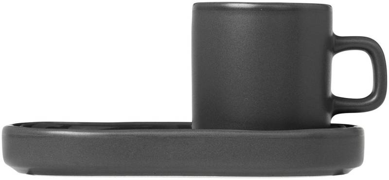 blomus Espressotasse PILAR, Keramik, 2 Tassen, 2 Untertassen blomus Espressotasse PILAR, Keramik, 2 Tassen, 2 Untertassen von blomus