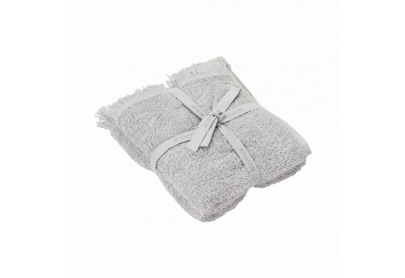 blomus Gästehandtücher -FRINO- 2er Set Luxuriöse Gästehandtücher mit Fransen-Design, (Set, 2-St), Luxuriös, Baumwolle, Fransen-Design, Pflegeleicht, 60 °C waschbar von blomus