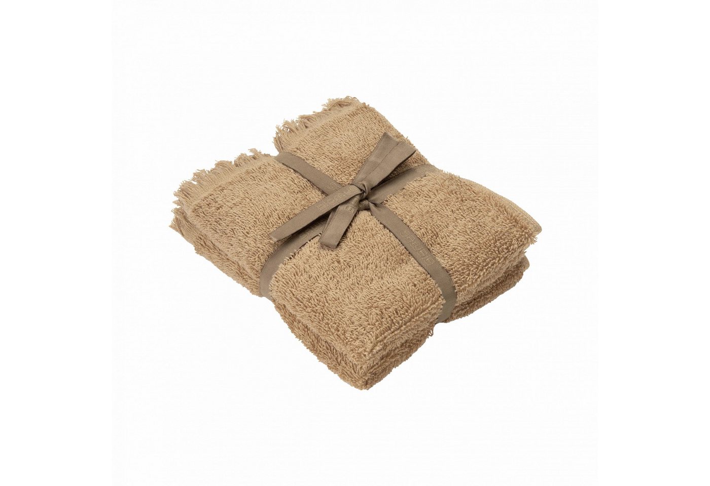 blomus Gästehandtücher -FRINO- 2er Set Luxuriöse Gästehandtücher mit Fransen-Design, (Set, 2-St), Luxuriös, Baumwolle, Fransen-Design, Pflegeleicht, 60 °C waschbar von blomus