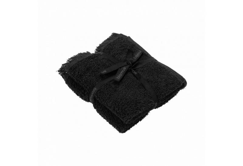 blomus Gästehandtücher -FRINO- 2er Set Luxuriöse Gästehandtücher mit Fransen-Design, (Set, 2-St), Luxuriös, Baumwolle, Fransen-Design, Pflegeleicht, 60 °C waschbar von blomus