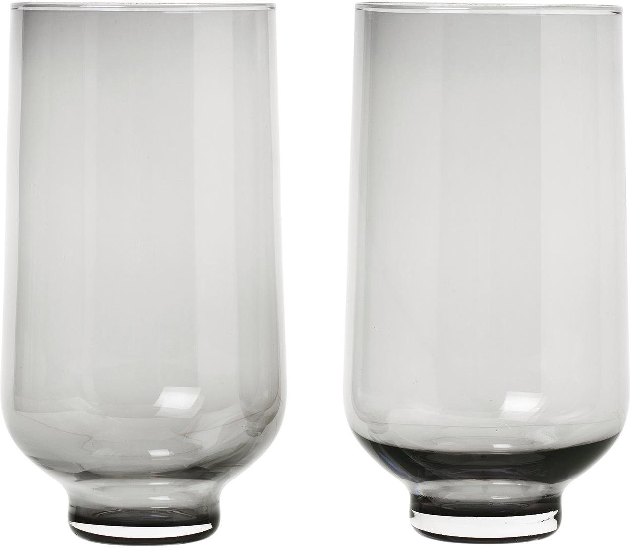 blomus Gläser-Set FLOW, Glas, 400 ml, 2-teilig von blomus