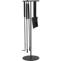 blomus Kamingarnitur 5-tlg. ASHI, Stahl blomus Kamingarnitur 5-tlg. ASHI, Stahl von blomus