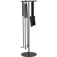 blomus Kamingarnitur 5-tlg. ASHI, Stahl von blomus