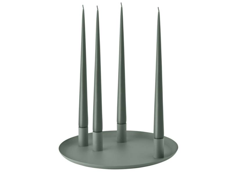 blomus Kerzenhalter LOHA Kerzenhalter rund agave green 30cm von blomus