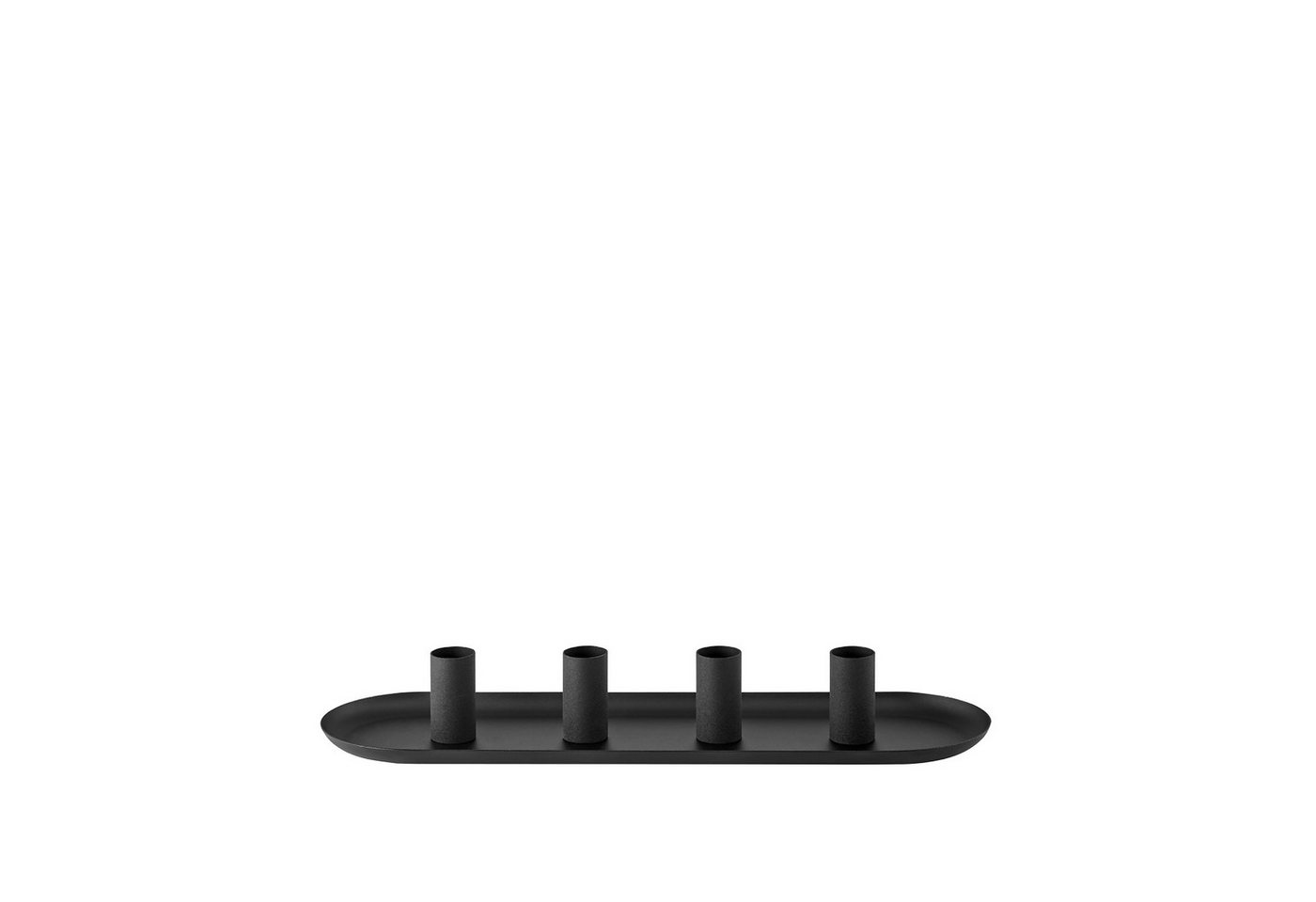 blomus Kerzenhalter -LOHA- Kerzenständer, Tischdeko, Design Kerzenhalter modern (1 Kerzenhalter), Magnetisch variabel, Oval & Rund, pulverbeschichteter Stahl von blomus