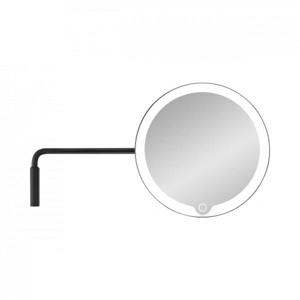 blomus LED Kosmetikspiegel -MODO- Black mit Wandhalterung von blomus